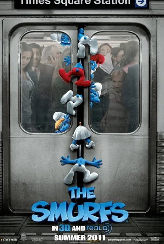 The Smurfs film VFX compositing