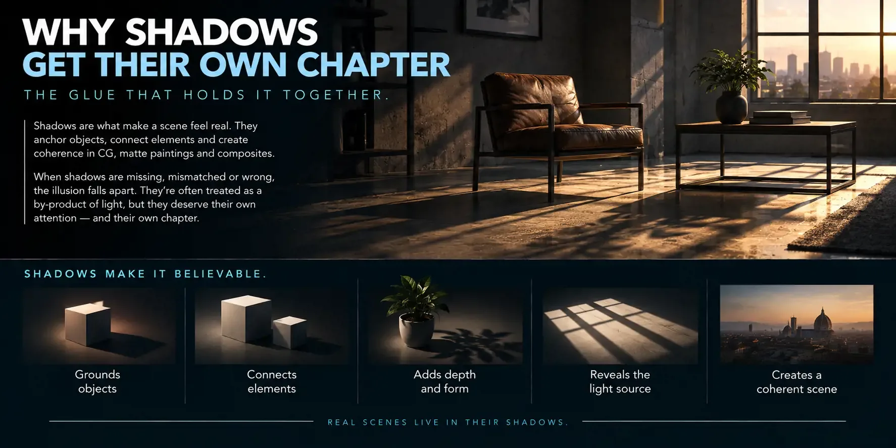 Why shadows get their own chapter