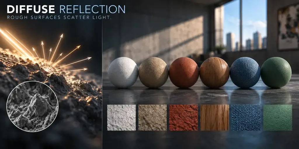 Diffuse reflection