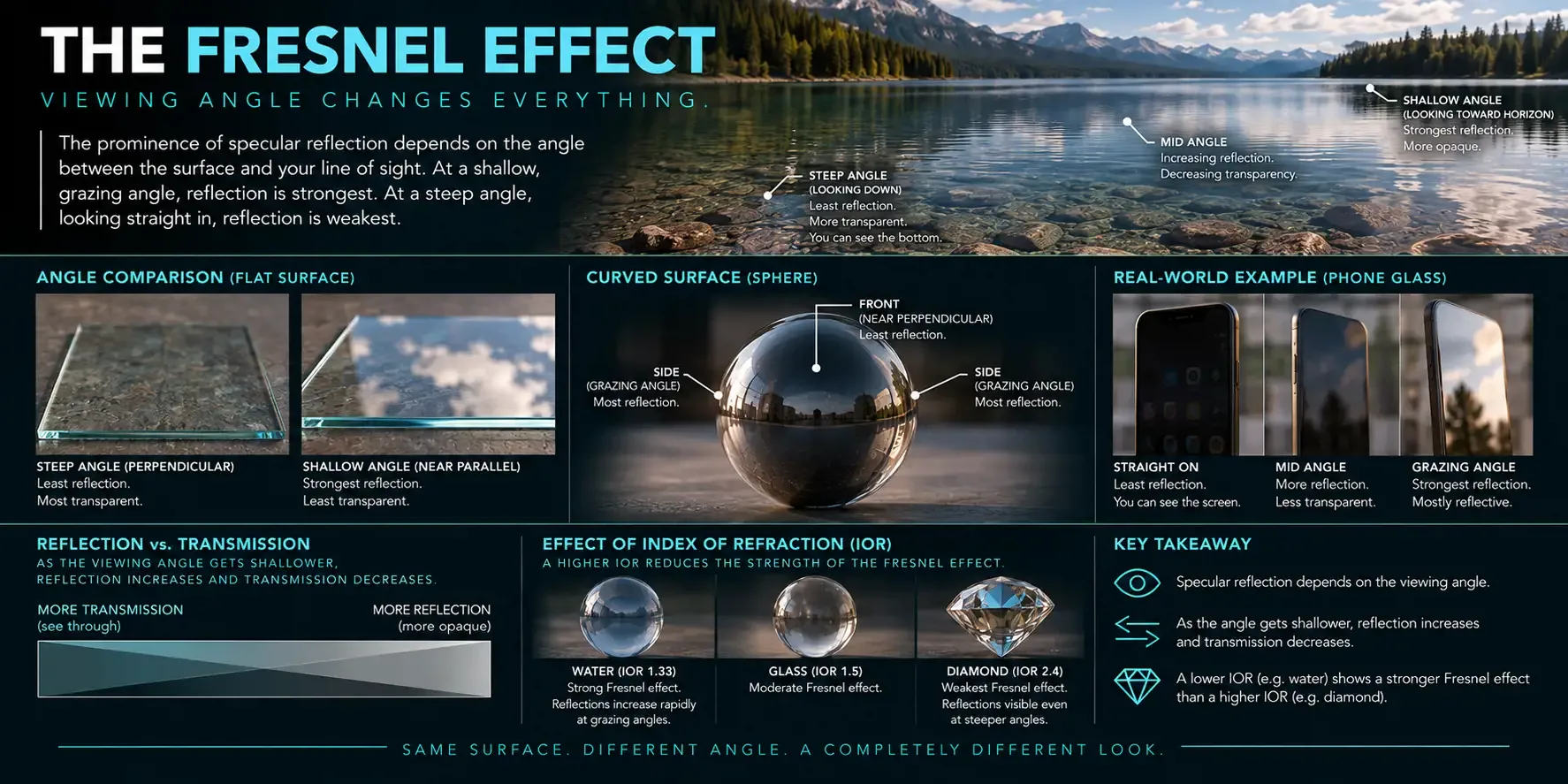 The Fresnel effect